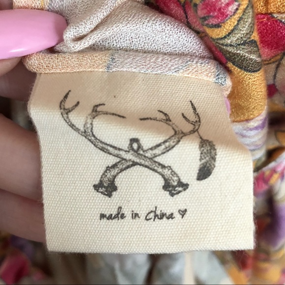 Spell Blue Skies Maxi Wrap Dress. - Picture 6 of 7